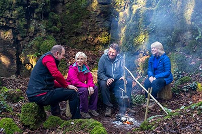 Bushcraft at Puzzlewood