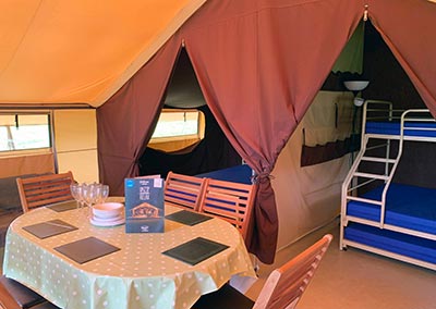 Glamping at Bracelands